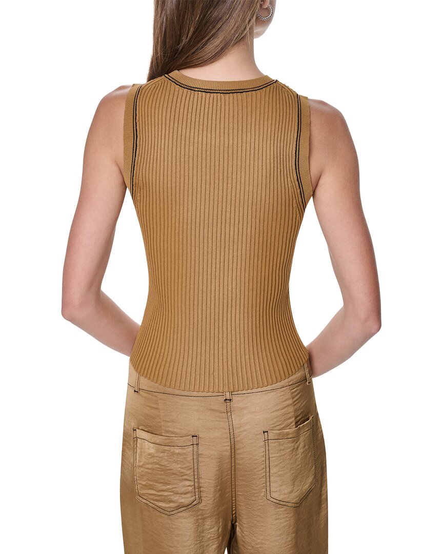 DKNY Dkny Contrast Stitch Sweater