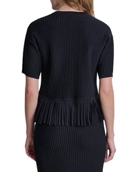 DKNY Dkny Fringe Sweater