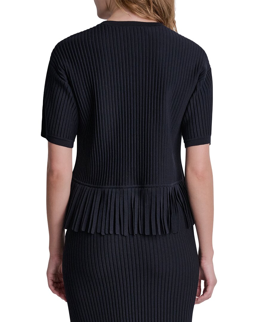 DKNY Dkny Fringe Sweater