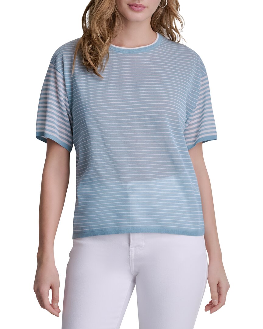 DKNY Dkny Striped Lightweight Sweater
