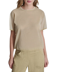 DKNY Dkny Striped Lightweight Sweater