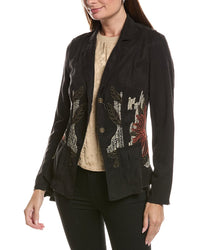 XCVI Xcvi Embroidered Danski Blazer