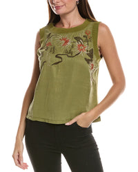XCVI Xcvi Embroidered Katrine Tank