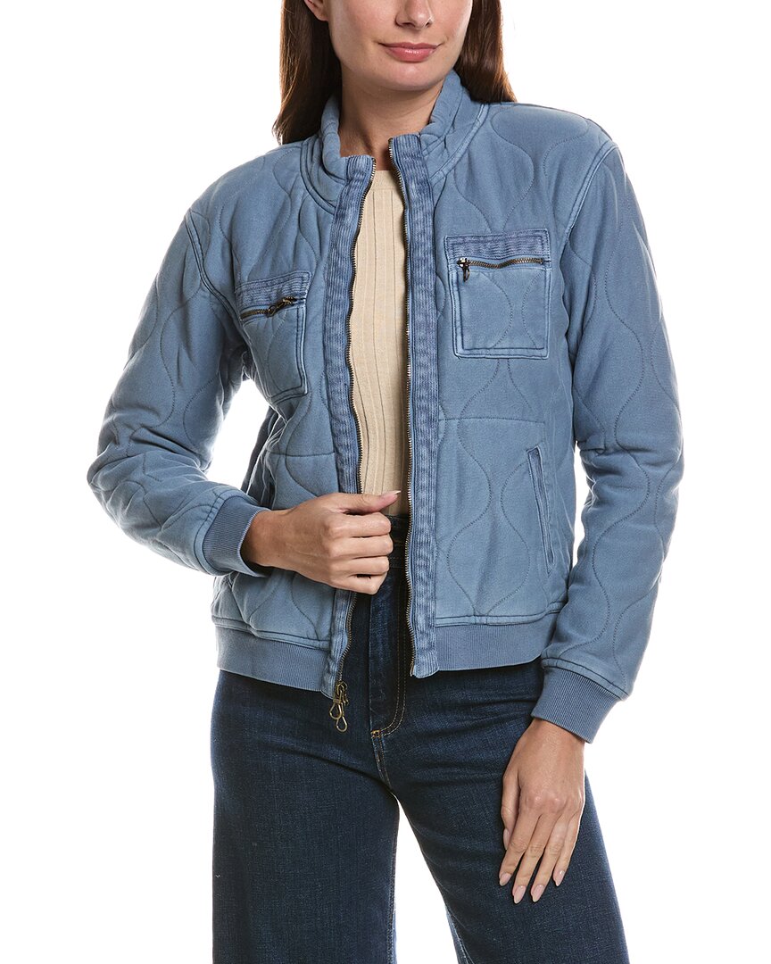 XCVI Xcvi Osment Quilted Bomber Jacket