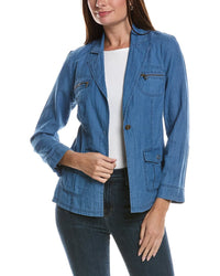 XCVI Xcvi Thurman Linen-Blend Blazer