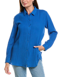 EILEEN FISHER Eileen Fisher Lofty Gauze Classic Shirt