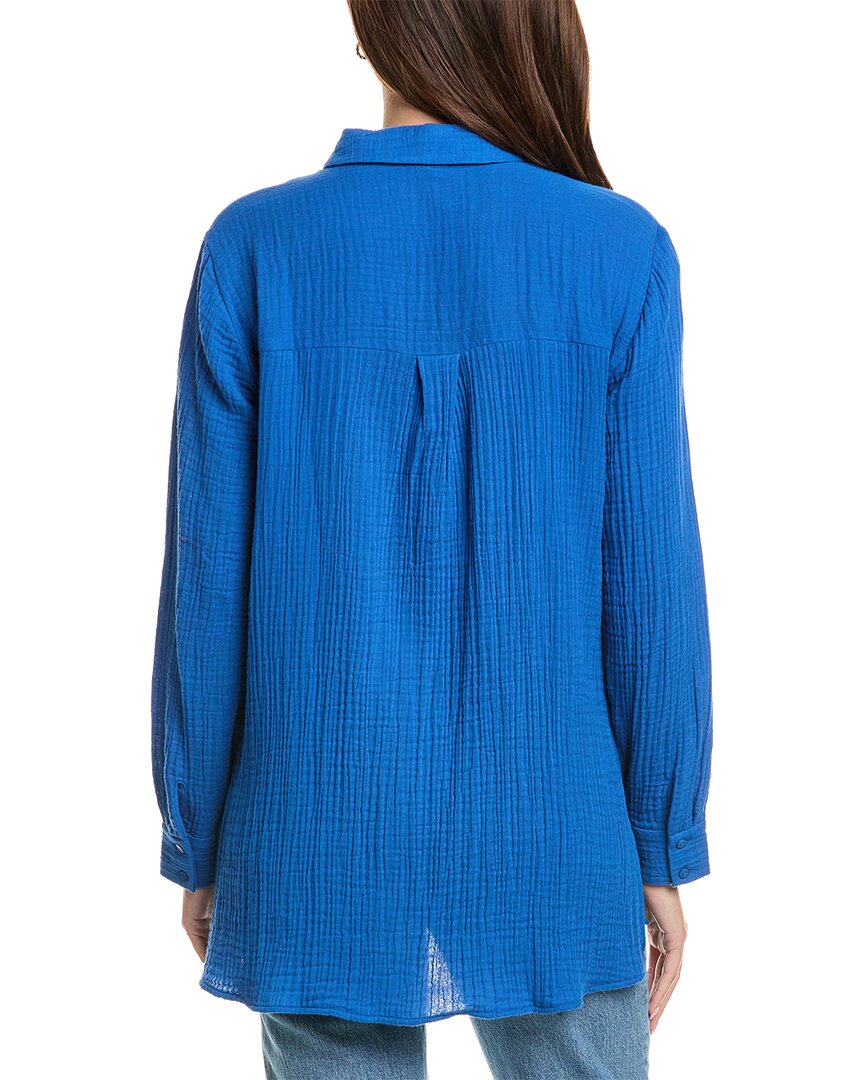 EILEEN FISHER Eileen Fisher Lofty Gauze Classic Shirt