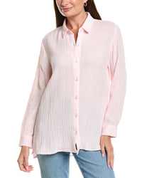 EILEEN FISHER Eileen Fisher Lofty Gauze Classic Shirt