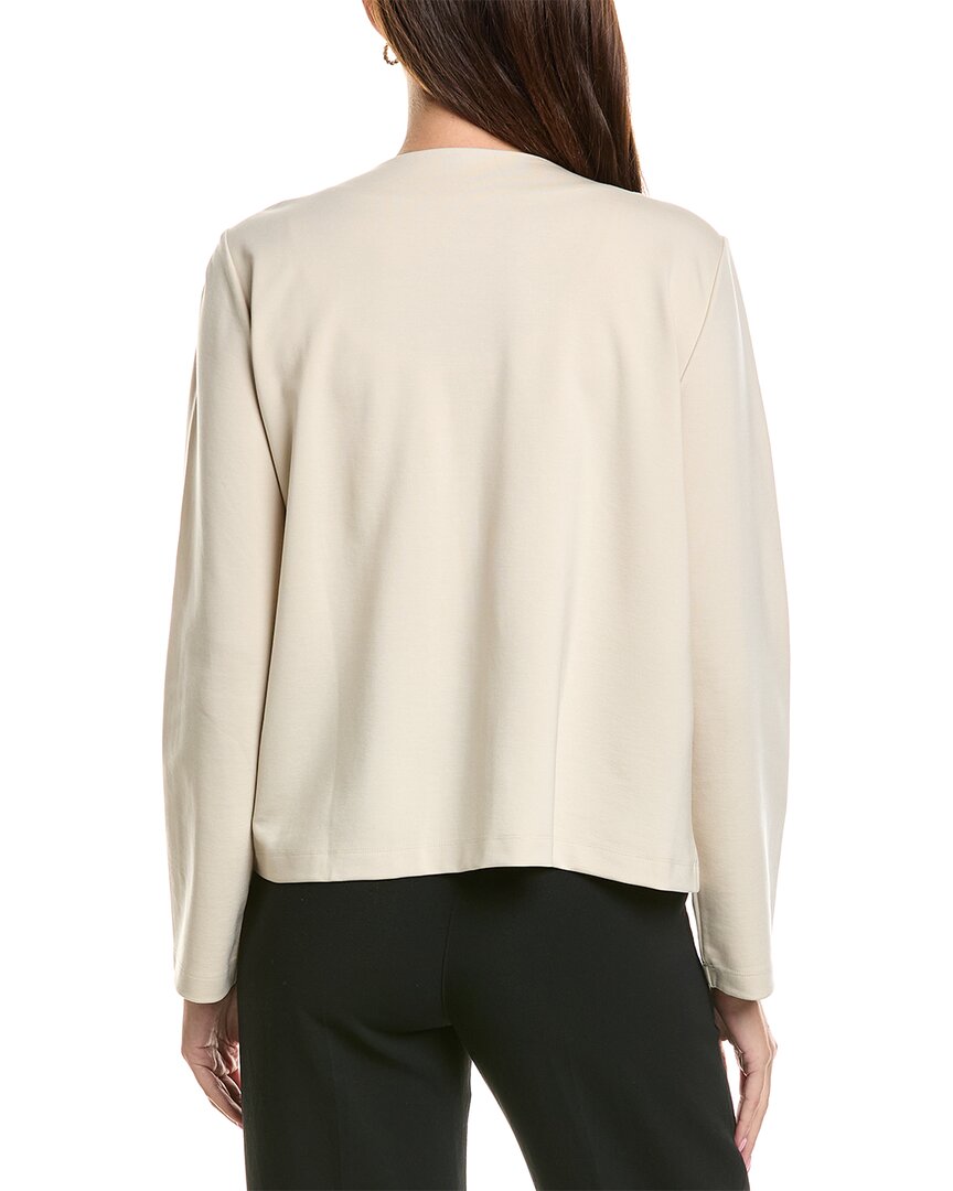 EILEEN FISHER Eileen Fisher Round Neck Jacket