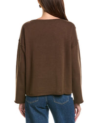EILEEN FISHER Eileen Fisher Bateau Neck Boxy Top