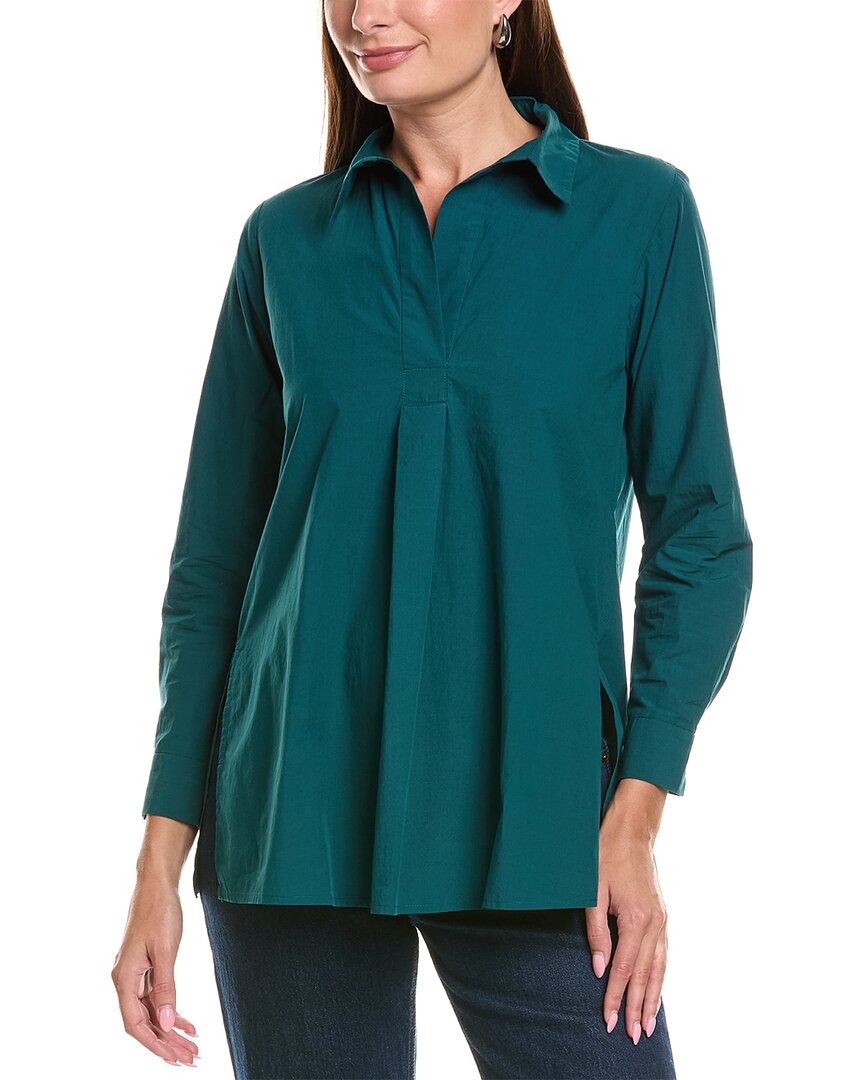 EILEEN FISHER Eileen Fisher Petite Classic Collar Tunic
