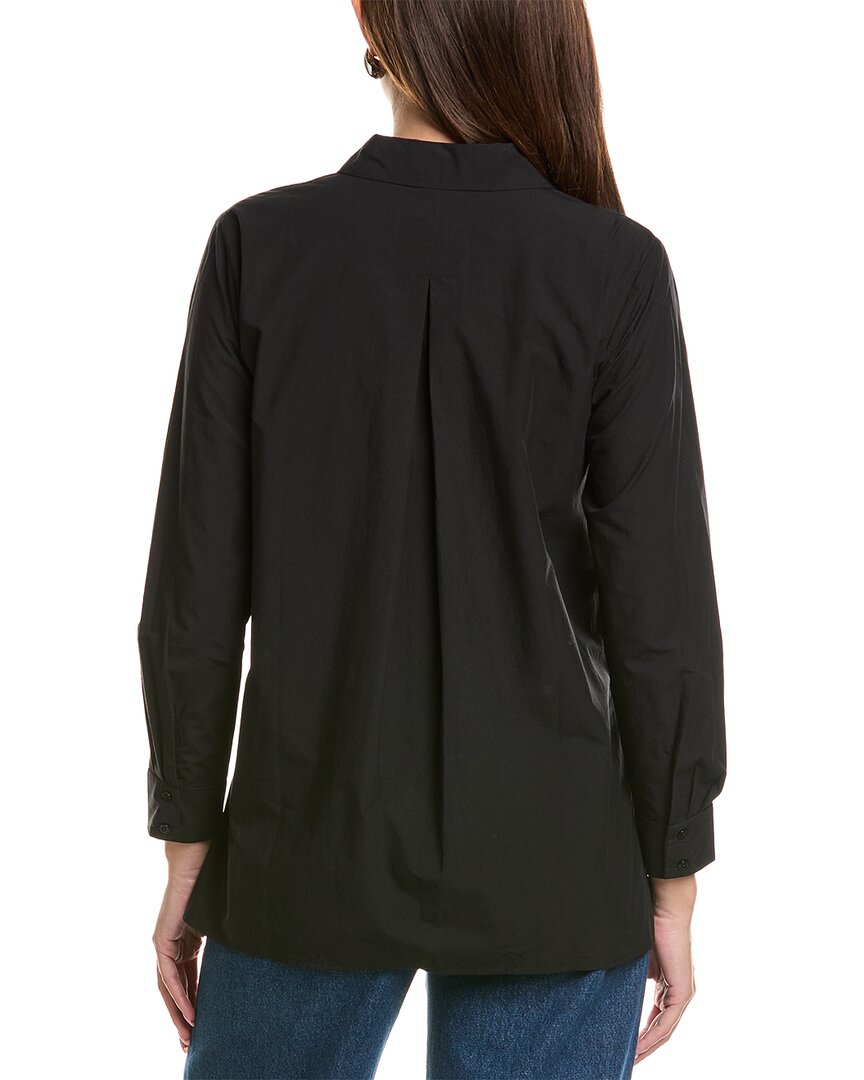 EILEEN FISHER Eileen Fisher Petite Classic Collar Tunic