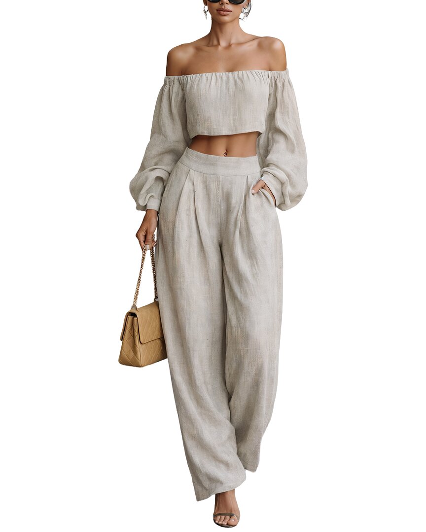 BELLA DESERT Bella Desert 2Pc Top & Pant Set