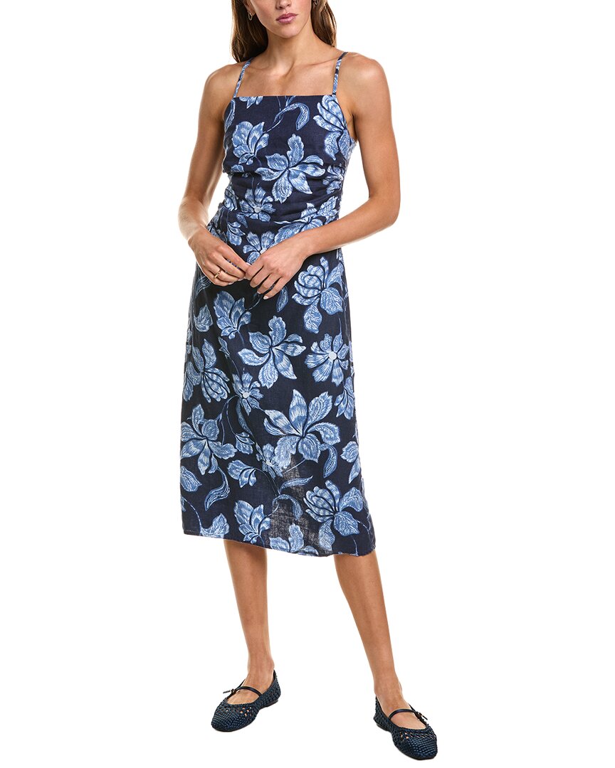 Madewell Madewell Sharona Linen Midi Dress