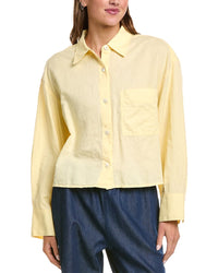 Madewell Alice Straight Hem Linen-Blend Shirt