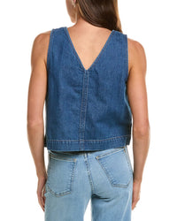 Madewell V-Neck Boxy Shell