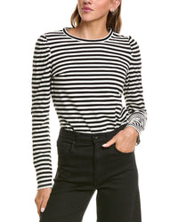 Madewell Madewell Easy Puff Sleeve Stripe Top