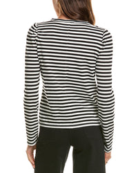 Madewell Madewell Easy Puff Sleeve Stripe Top