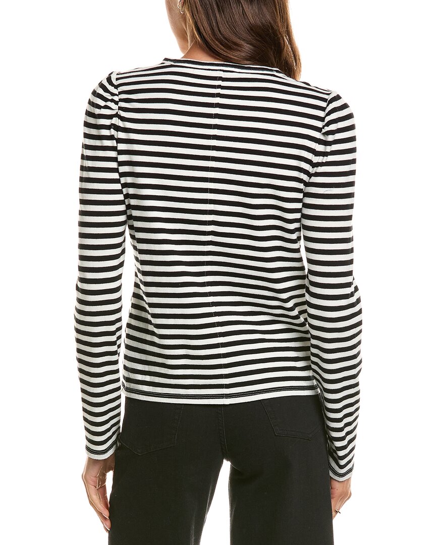 Madewell Madewell Easy Puff Sleeve Stripe Top