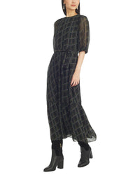 Draper James Draper James Sophie Tie Waist Midi Dress