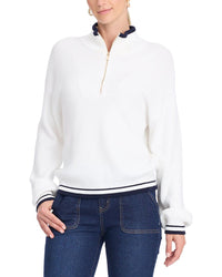 Draper James Draper James Quarterzip Sweater