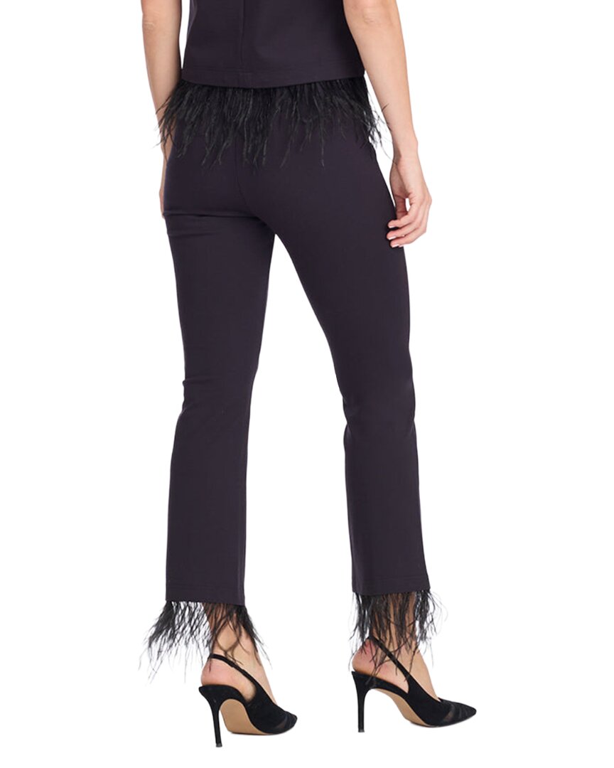 Draper James Trousers With Feather Trim