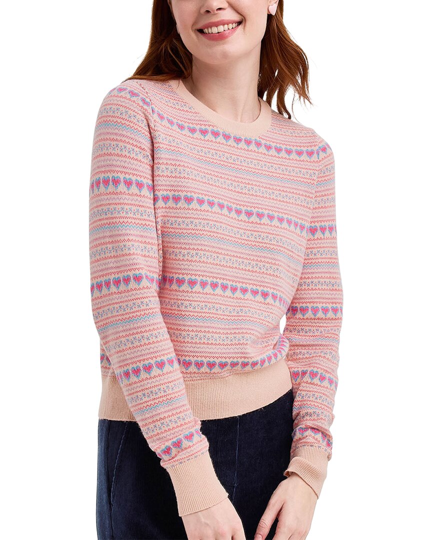 Draper James Draper James Fairisle Crewneck Sweater
