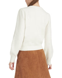 Draper James Draper James Scalloped Crewneck Sweater