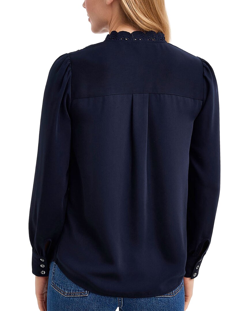 Draper James Draper James Covered Placket Button Down