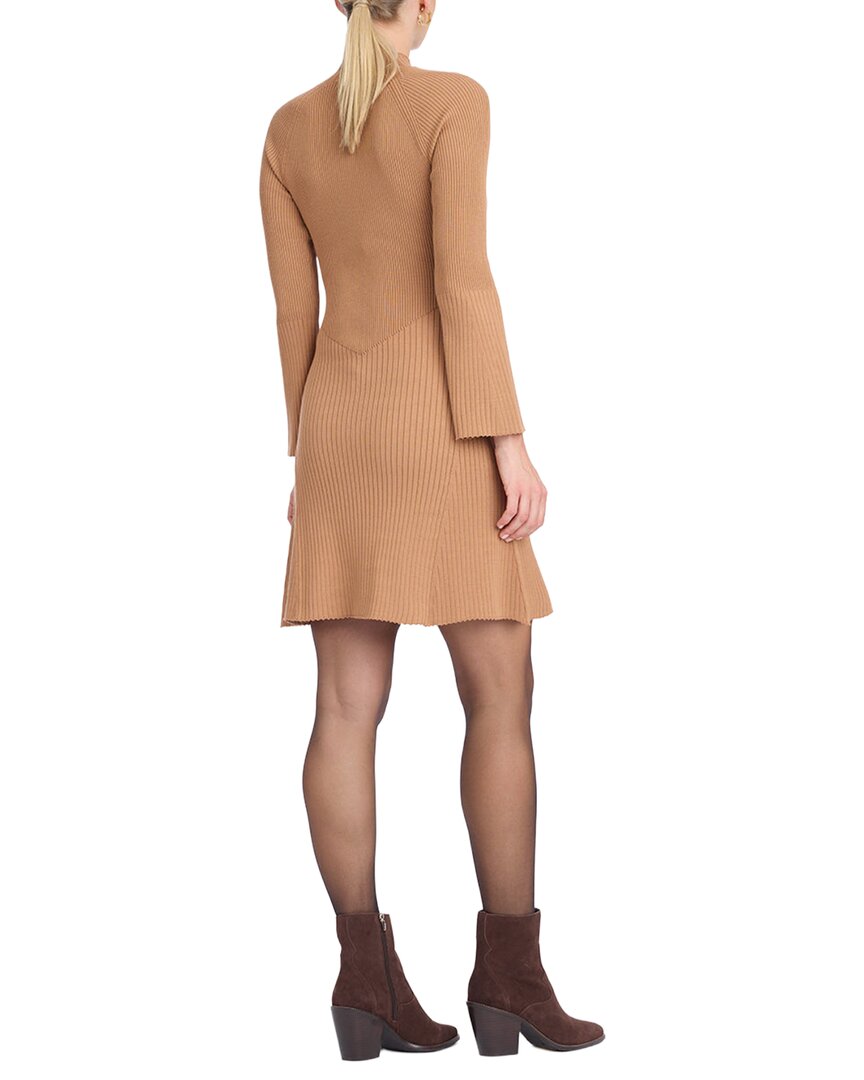 Draper James Draper James Lennox Mockneck Ribbed Knit Dress
