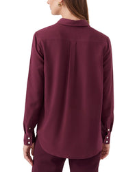J.McLaughlin J.Mclaughlin Miris Silk Blouse