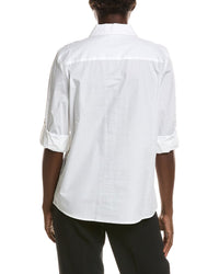 Halston Halston Front Pocket Button Up Shirt