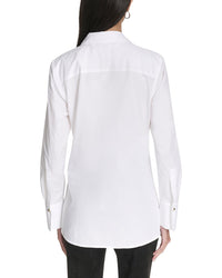 Halston Halston Tie Front Button Up