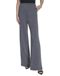 Halston Halston Wide Leg Mélange Pant