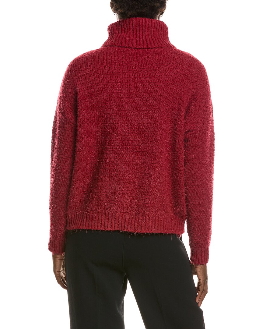 Halston Halston Turtleneck Cableknit Sweater