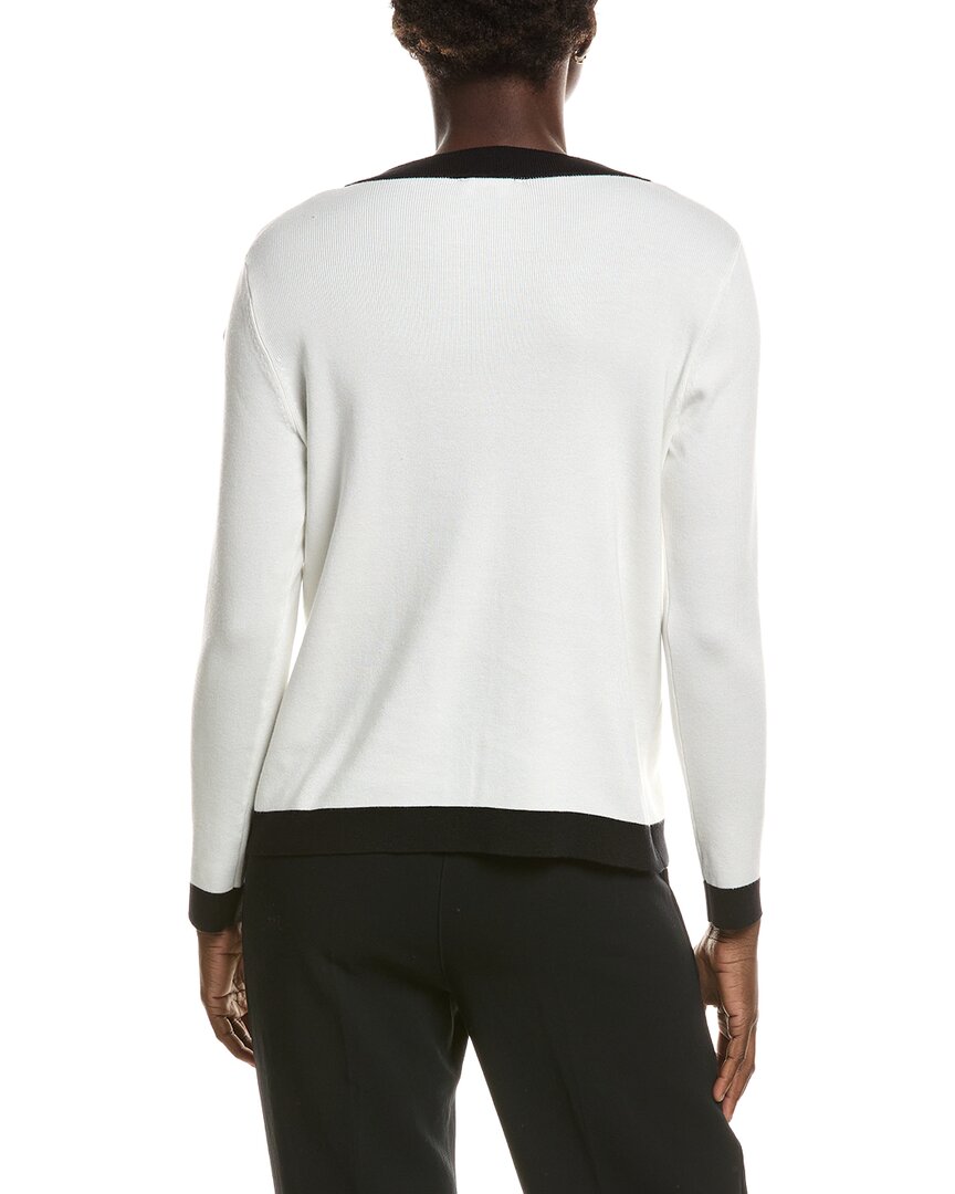 Halston Halston Color Block Cardigan