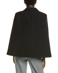 Halston Halston Tuxedo Capelet Blazer