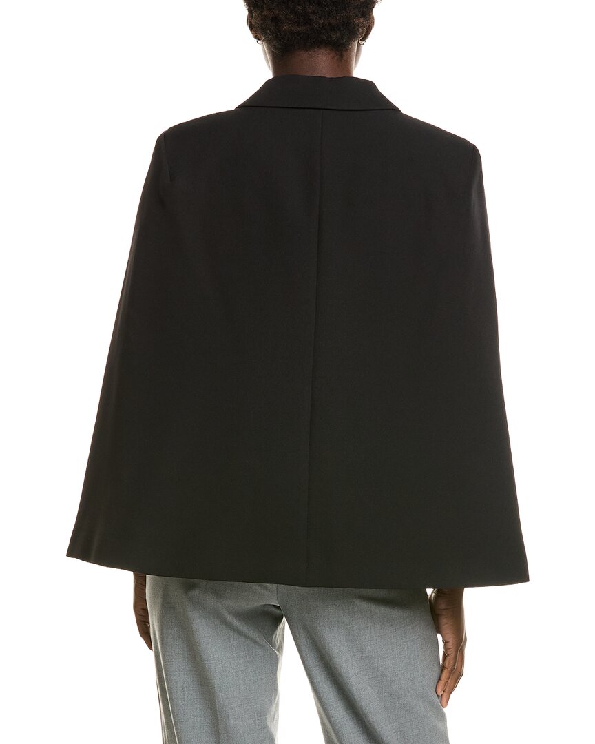 Halston Halston Tuxedo Capelet Blazer