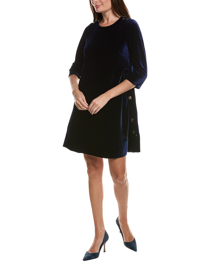 GRETCHEN SCOTT Gretchen Scott Button Up Buttercup Swing Velvet Dress