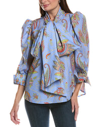 GRETCHEN SCOTT Gretchen Scott Billow Tie Blouse