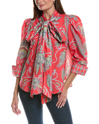 GRETCHEN SCOTT Gretchen Scott Billow Tie Blouse