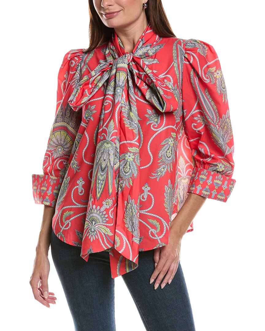 GRETCHEN SCOTT Gretchen Scott Billow Tie Blouse