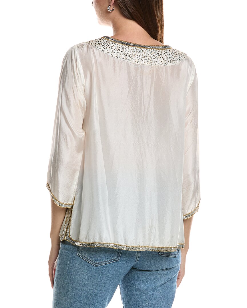GRETCHEN SCOTT Gretchen Scott Silk Beaded Tunic