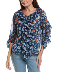 GRETCHEN SCOTT Gretchen Scott Rufflestiltskin Blouse