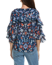 GRETCHEN SCOTT Gretchen Scott Rufflestiltskin Blouse