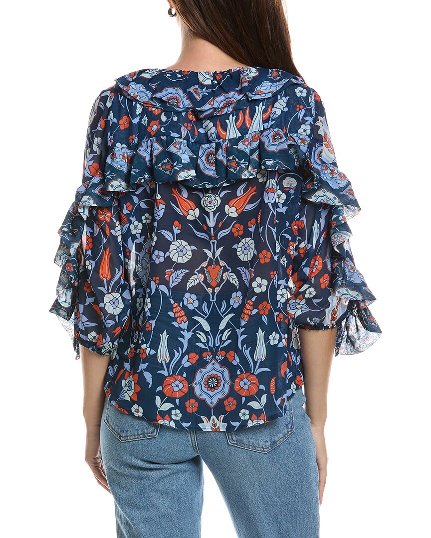 GRETCHEN SCOTT Gretchen Scott Rufflestiltskin Blouse