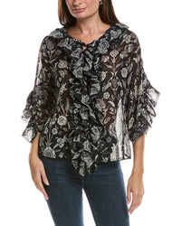 GRETCHEN SCOTT Gretchen Scott Rufflestiltskin Blouse