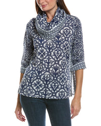 GRETCHEN SCOTT Gretchen Scott Voile Funnel Wall Of Secret Top