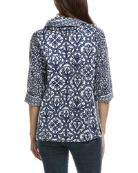 GRETCHEN SCOTT Gretchen Scott Voile Funnel Wall Of Secret Top