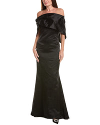 Oscar de la Renta Oscar De La Renta Duchesse Silk Gown